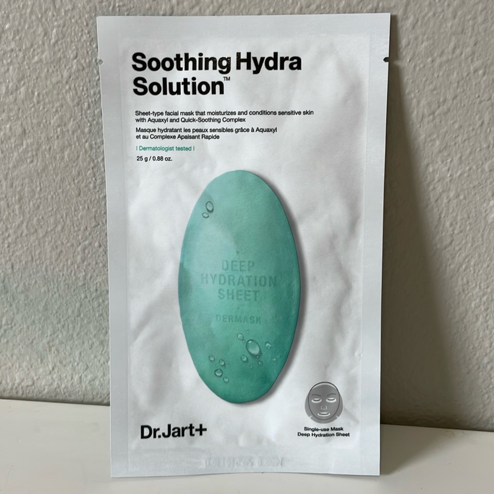 $5💃 DR JART Soothing Hydra Solution™ Sheet Mask